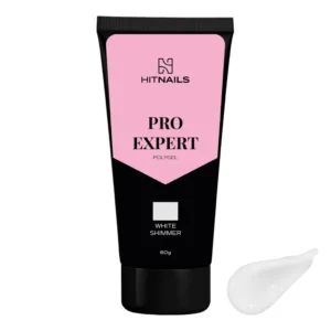 Pro Expert Polygel - White Shimmer 60g